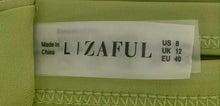 Load image into Gallery viewer, ZAFUL Lime Green NWOT BATHING SUIT Bikini Size 8
