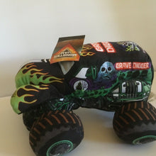 Load image into Gallery viewer, Monster Jam Grave Digger Plush Stuffed Pillow Buddy
