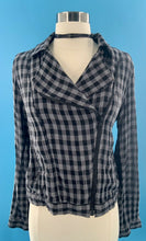 Load image into Gallery viewer, Vintage DCC Plaid side Zip Jacket Women's L

