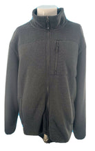 Load image into Gallery viewer, 32 Degree Heat Sherpa Lined and Trimmed Heather Gray Fleece Zip Jacket - XL
