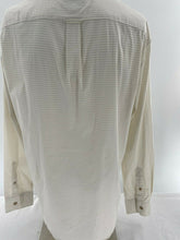 Load image into Gallery viewer, American Eagle Button Down Core Flex Striped Classic Fit  Dress Shirt Medium New
