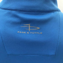 Load image into Gallery viewer, Page &amp; Tuttle PGA Tennessee 1/2 Zip Jacket Blue Pullover Cool Swing Golf L
