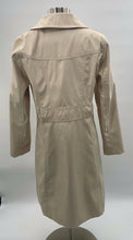 Load image into Gallery viewer, Nine West Women&#39;s  Tan Trench Rain Coat Size Small
