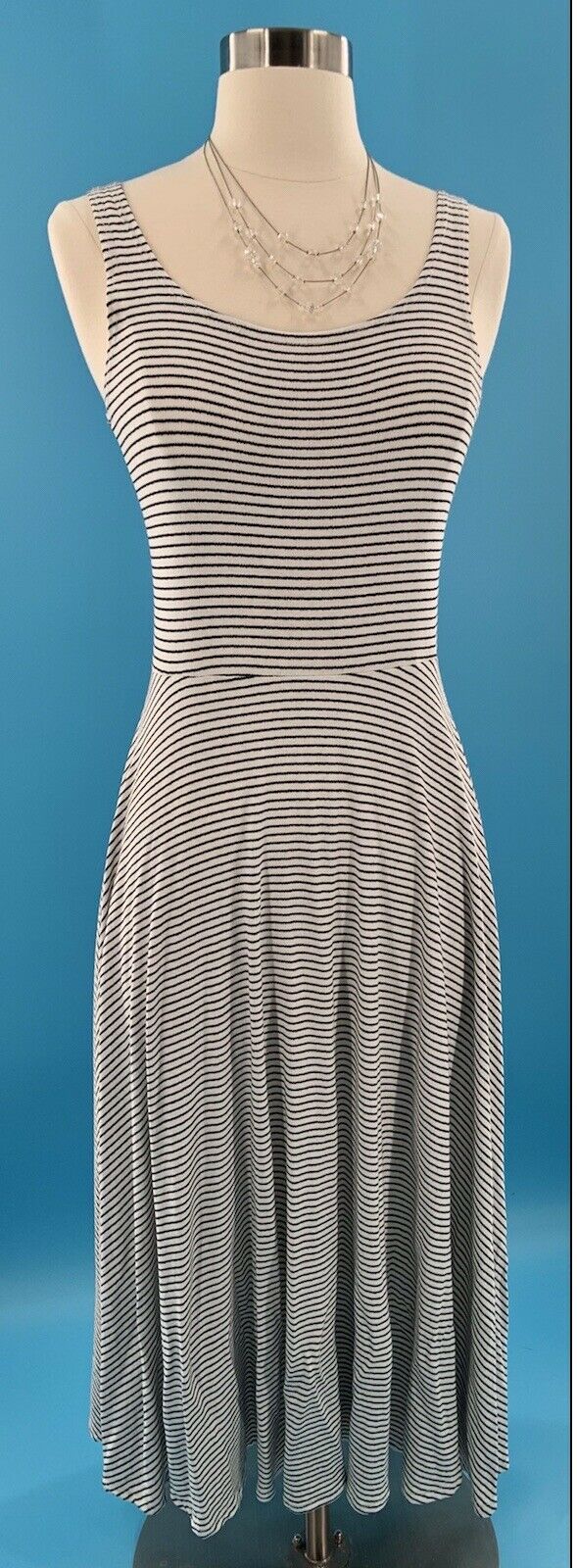 Women's Follow The Sun Striped Tank Sleeveless Dress