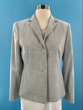 Load image into Gallery viewer, Anne Klein Suits Gray tailored Blazer Size Shoulder Pads 4
