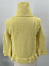 Load image into Gallery viewer, BANANA REPUBLIC Cardigan Sweater Jacket Yellow Buttons  Size XS Excellent
