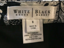 Load image into Gallery viewer, White House Black Market Womens Tiered Skirt Floral Lined Ruffle 100% Silk 8
