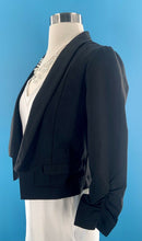 Load image into Gallery viewer, Charlotte Russe Women&#39;s Cropped Blazer polkadot lining Size Small
