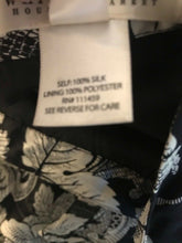Load image into Gallery viewer, White House Black Market Womens Tiered Skirt Floral Lined Ruffle 100% Silk 8
