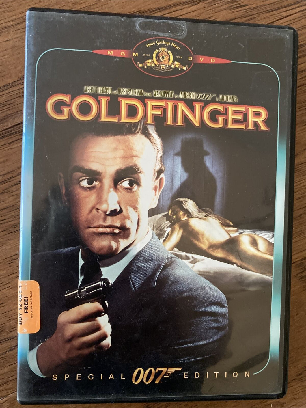 Goldfinger (DVD, 1999, Special Edition) Sean Connery as James Bond