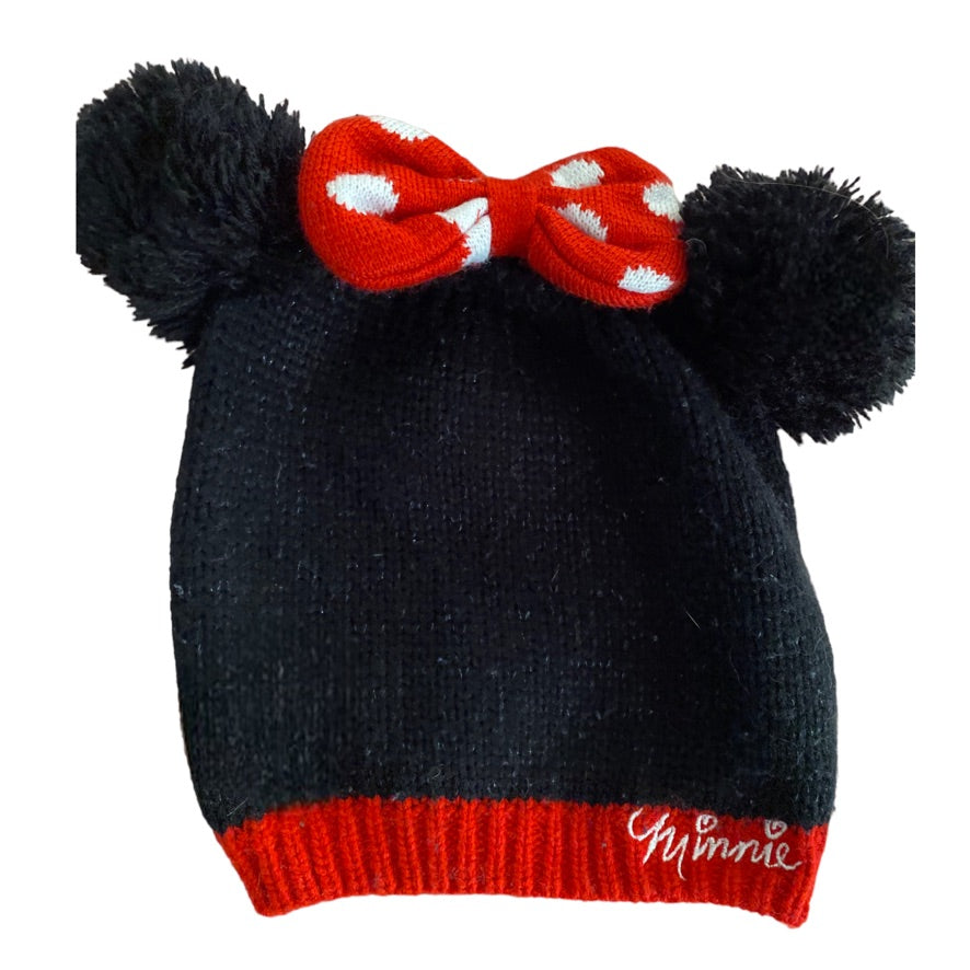 Girls Mini Mouse Stocking hat 2T-5T