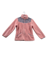 Load image into Gallery viewer, Girl&#39;s Reebok Pink Fuzzy coat Size M 10-12
