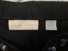 Load image into Gallery viewer, Women&#39;s Black Sequin Skirt Small

