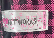 Load image into Gallery viewer, Girls Pink Black Plaid
