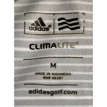 Load image into Gallery viewer, Mens ADIDAS CLIMALITE Gray Golf Polo Shirt Breathable Size M
