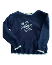 Load image into Gallery viewer, Girls Snowflake Sweater Size 3T
