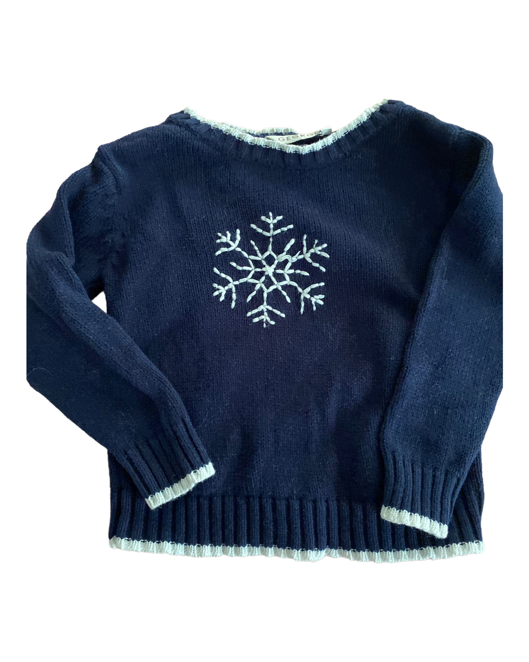 Girls Snowflake Sweater Size 3T