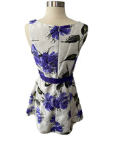 Load image into Gallery viewer, Tiana B Purple Floral Dress Size 4
