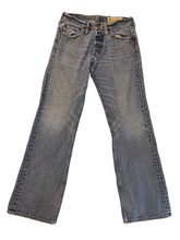 Load image into Gallery viewer, Men&#39;s Hollister Button Fly Classic Straight  Jeans Size 30x32
