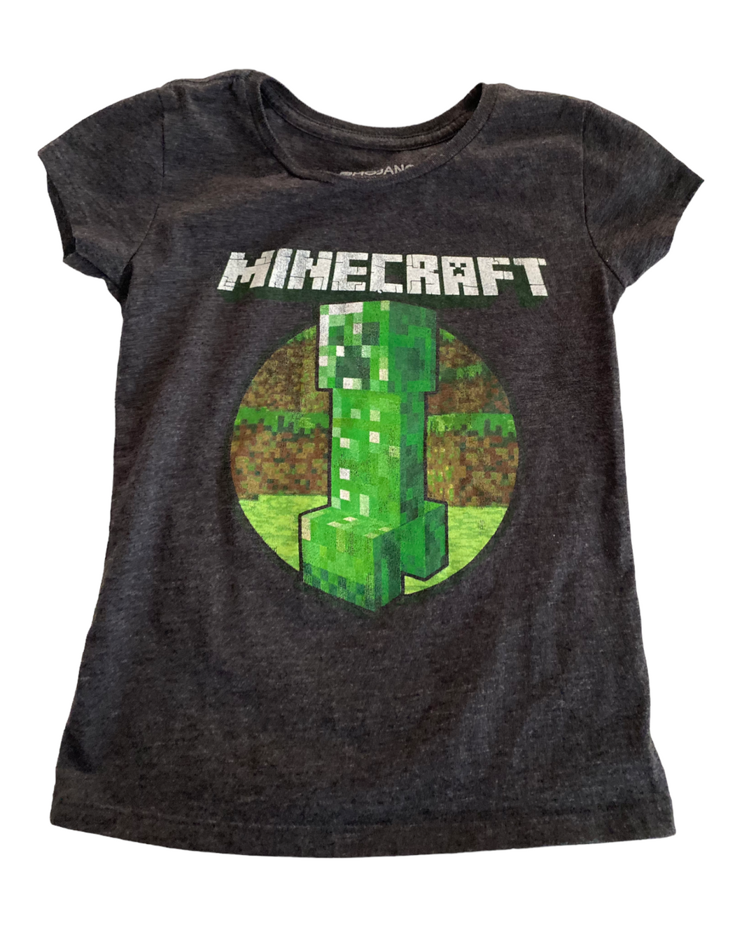 Girls Minecraft T-Shirt Size 6-6x