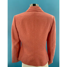 Load image into Gallery viewer, Le Suit Womens Size 6 Peach Coral Blazer 3 Button Pleat Front L/S Lined Career
