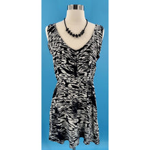 Load image into Gallery viewer, Body Central Black and White Sleeveless Dress
