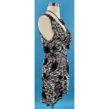 Load image into Gallery viewer, Body Central Black and White Sleeveless Dress
