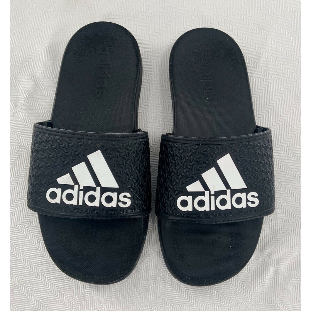 Kids Adidas Slides Black Size 1