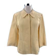 Load image into Gallery viewer, Emma James Women’s Liz Claiborne Yellow Jacket  Blazer Size 10
