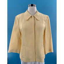 Load image into Gallery viewer, Emma James Women’s Liz Claiborne Yellow Jacket  Blazer Size 10
